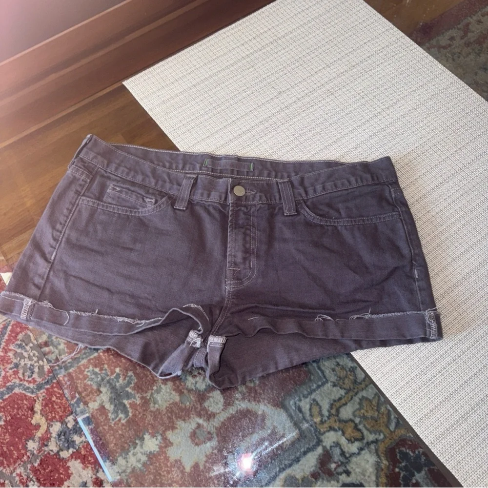 JBRABD Women's GRAY Denim Shorts